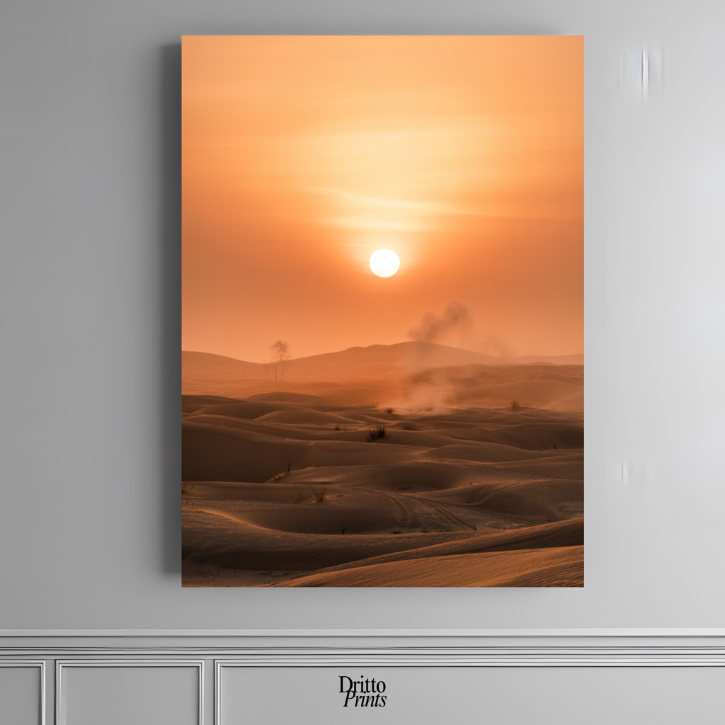 (PD18) Sunburnt Silence - Poster