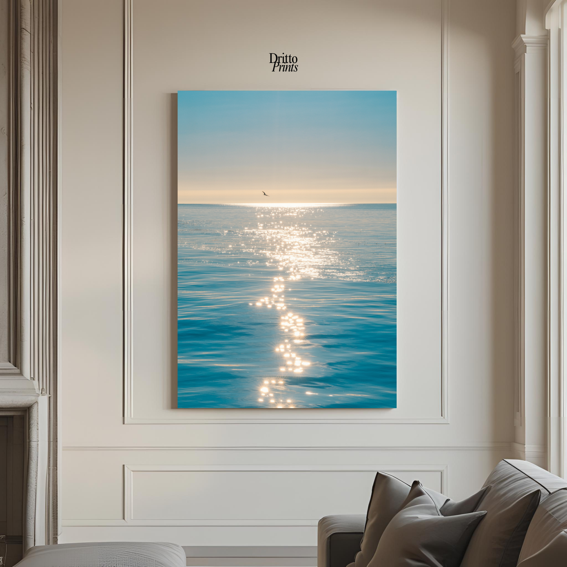 (PD12) A Moment at Sea - Poster