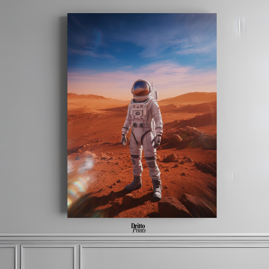 (PD22) Among Crimson Worlds - Poster