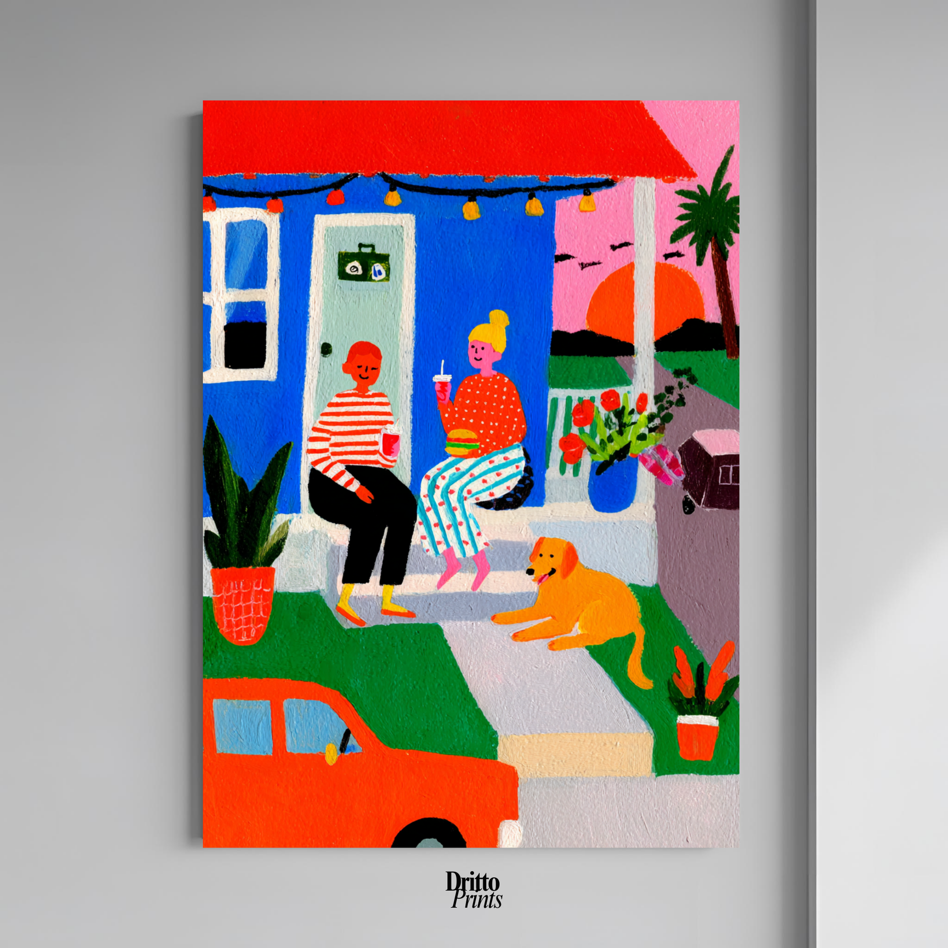 (PD43) Summer Evenings 1984 - Poster