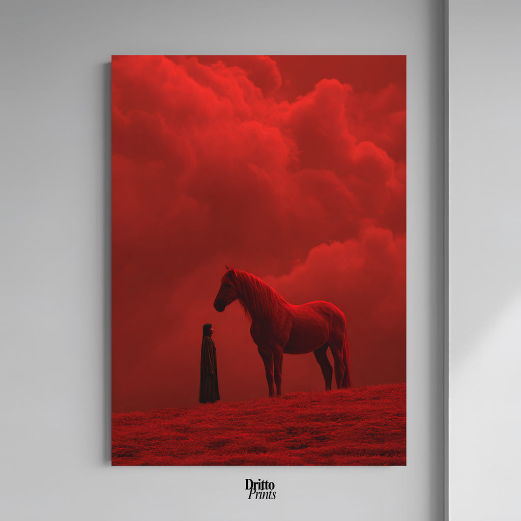 (PD30) Dream Horse & Figures Poster