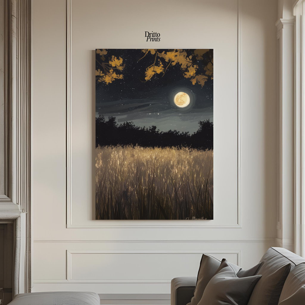 (CD1) Golden Stillness - Canvas