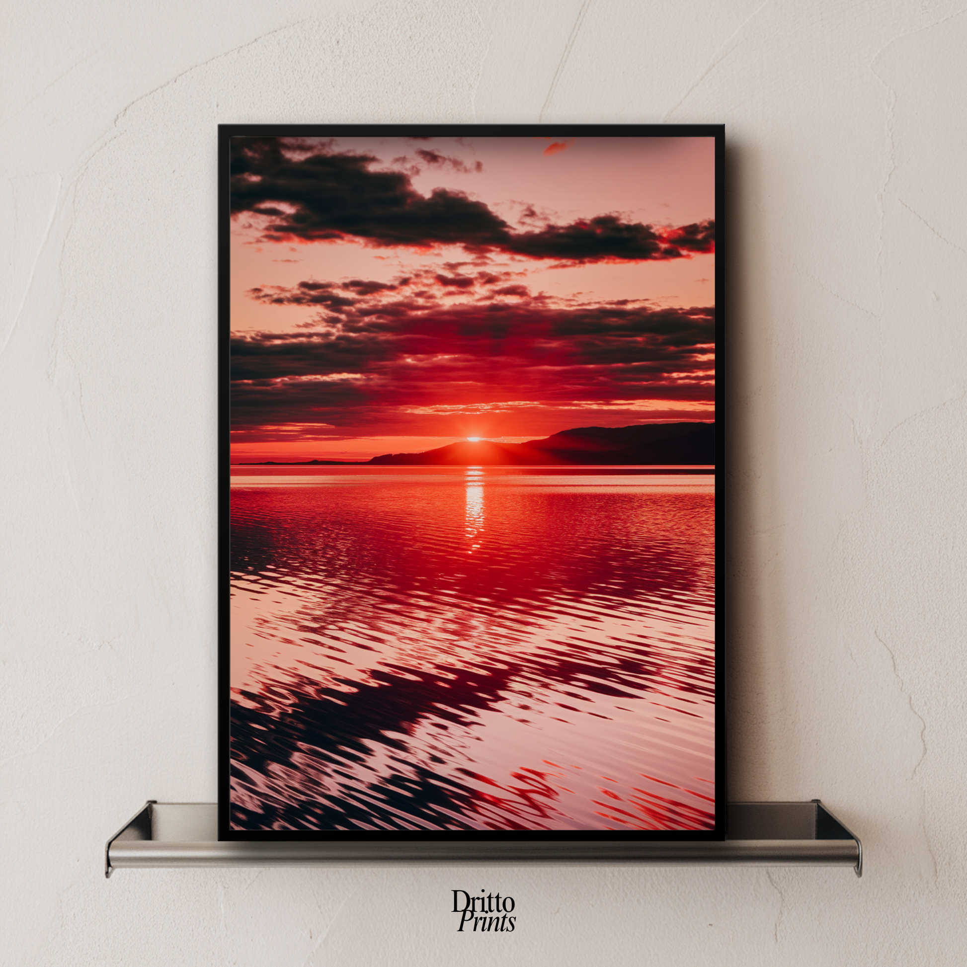 (FD27) View of Eternity - Framed matte paper poster