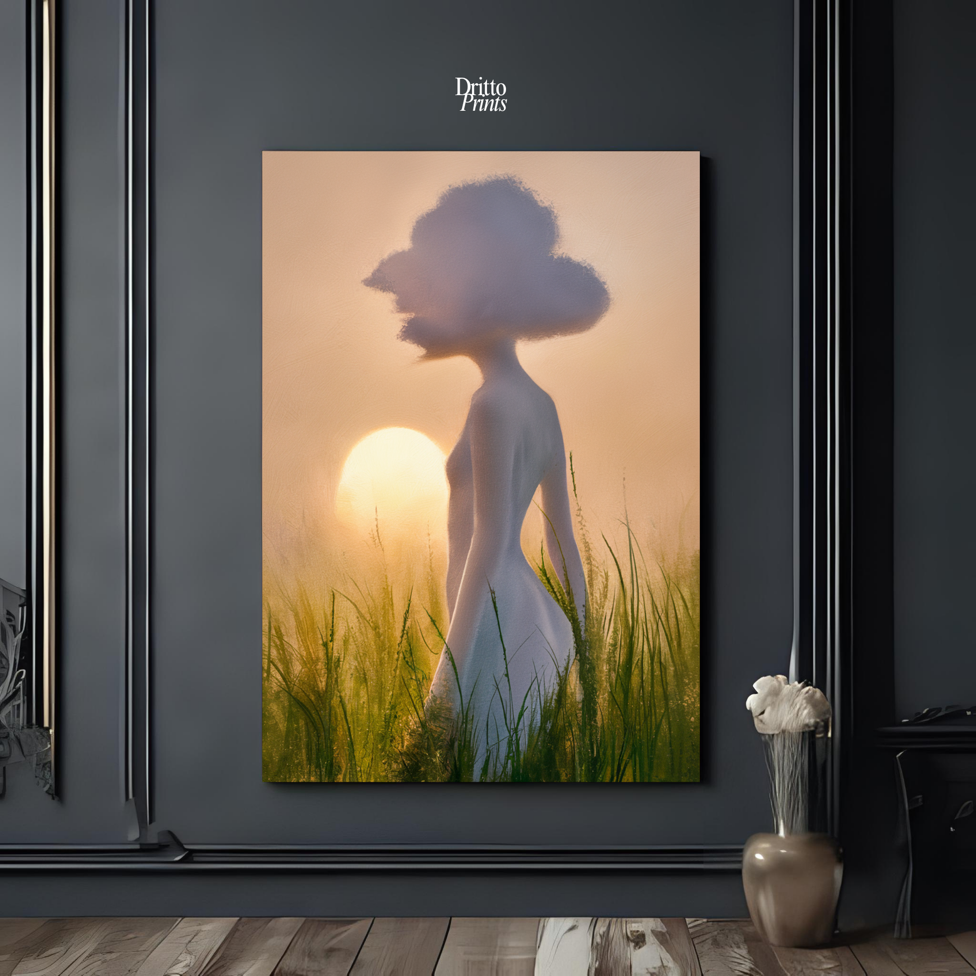 (PD9) Stillness in Bloom - Poster