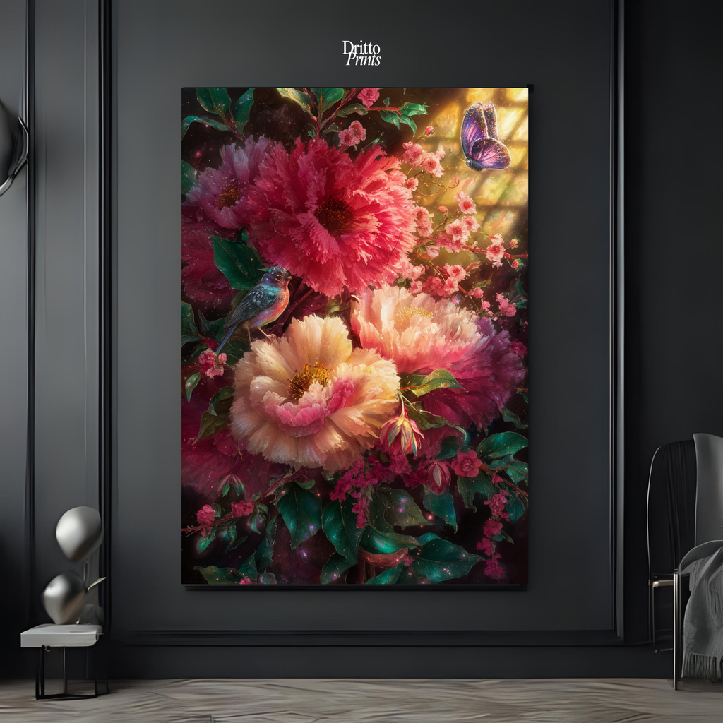 (CD6) Bouquet of Light - Canvas