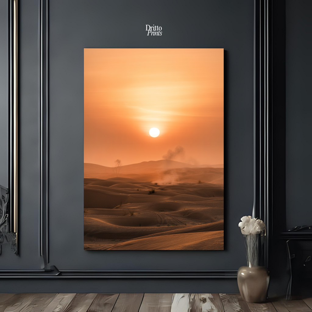 (PD18) Sunburnt Silence - Poster