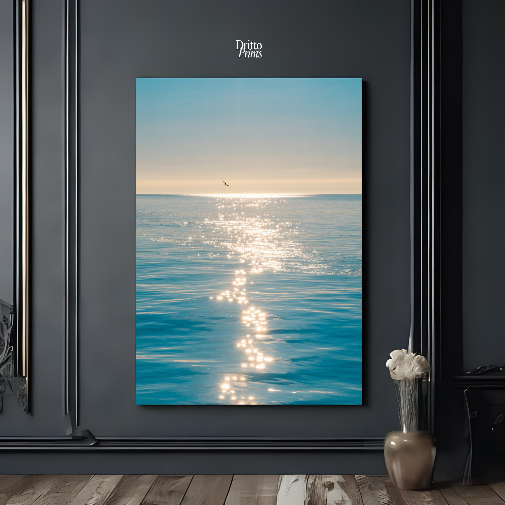 (PD12) A Moment at Sea - Poster