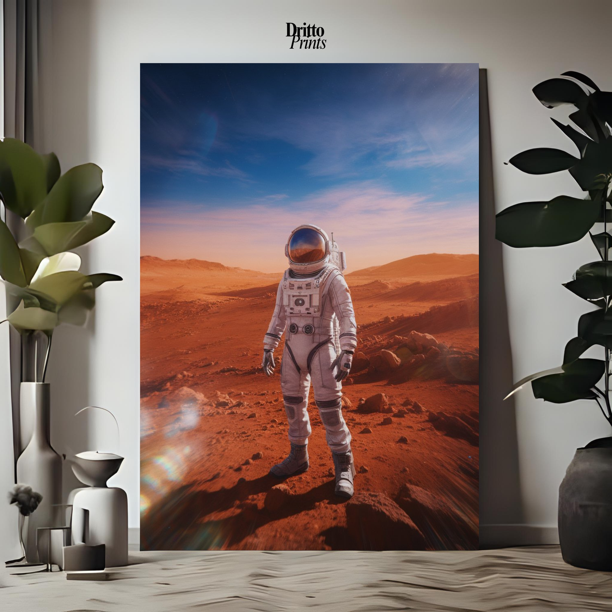 (PD22) Among Crimson Worlds - Poster