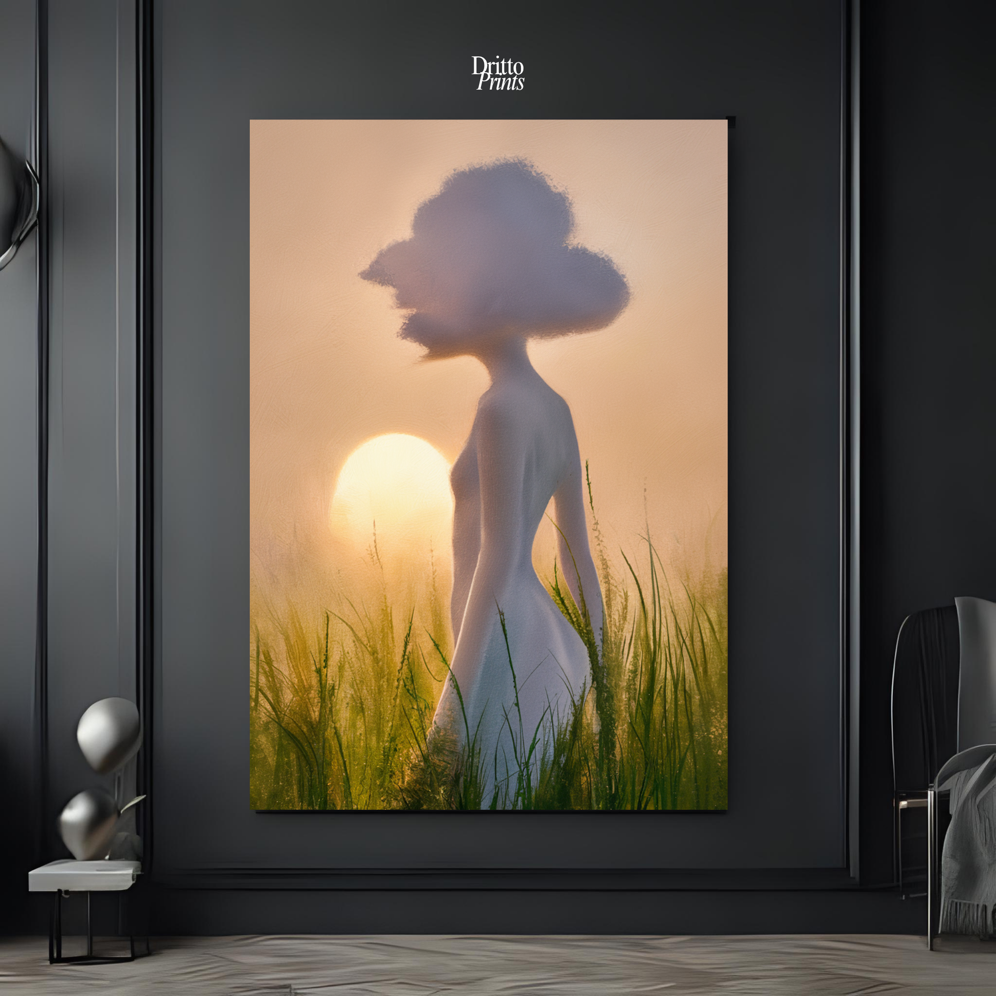(PD9) Stillness in Bloom - Poster