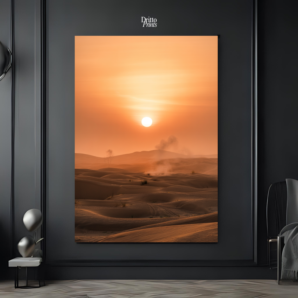 (PD18) Sunburnt Silence - Poster