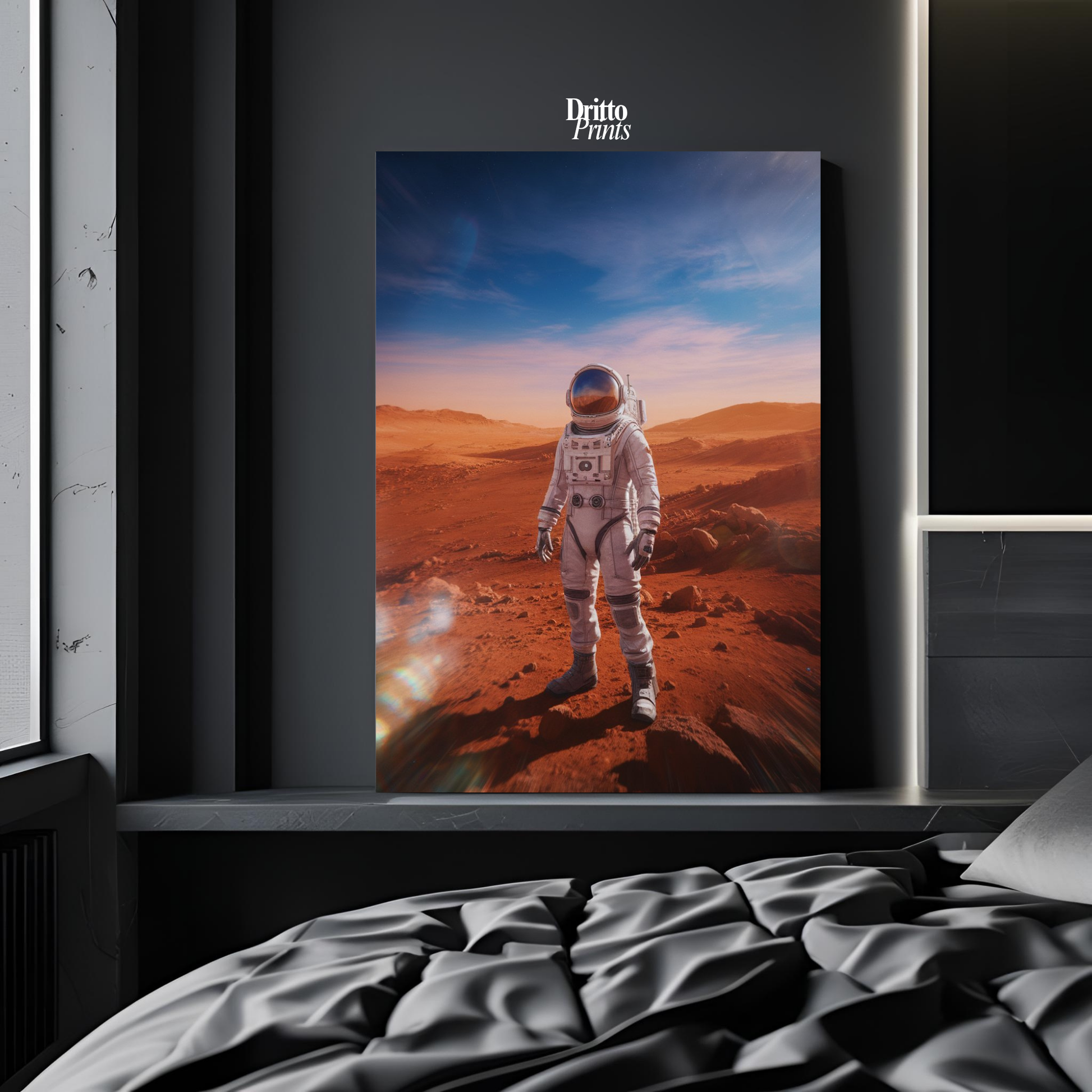 (PD22) Among Crimson Worlds - Poster