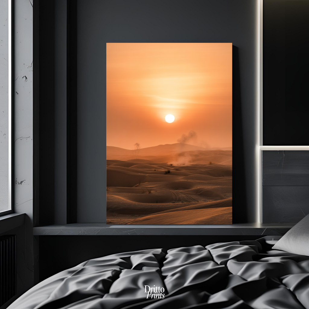 (PD18) Sunburnt Silence - Poster