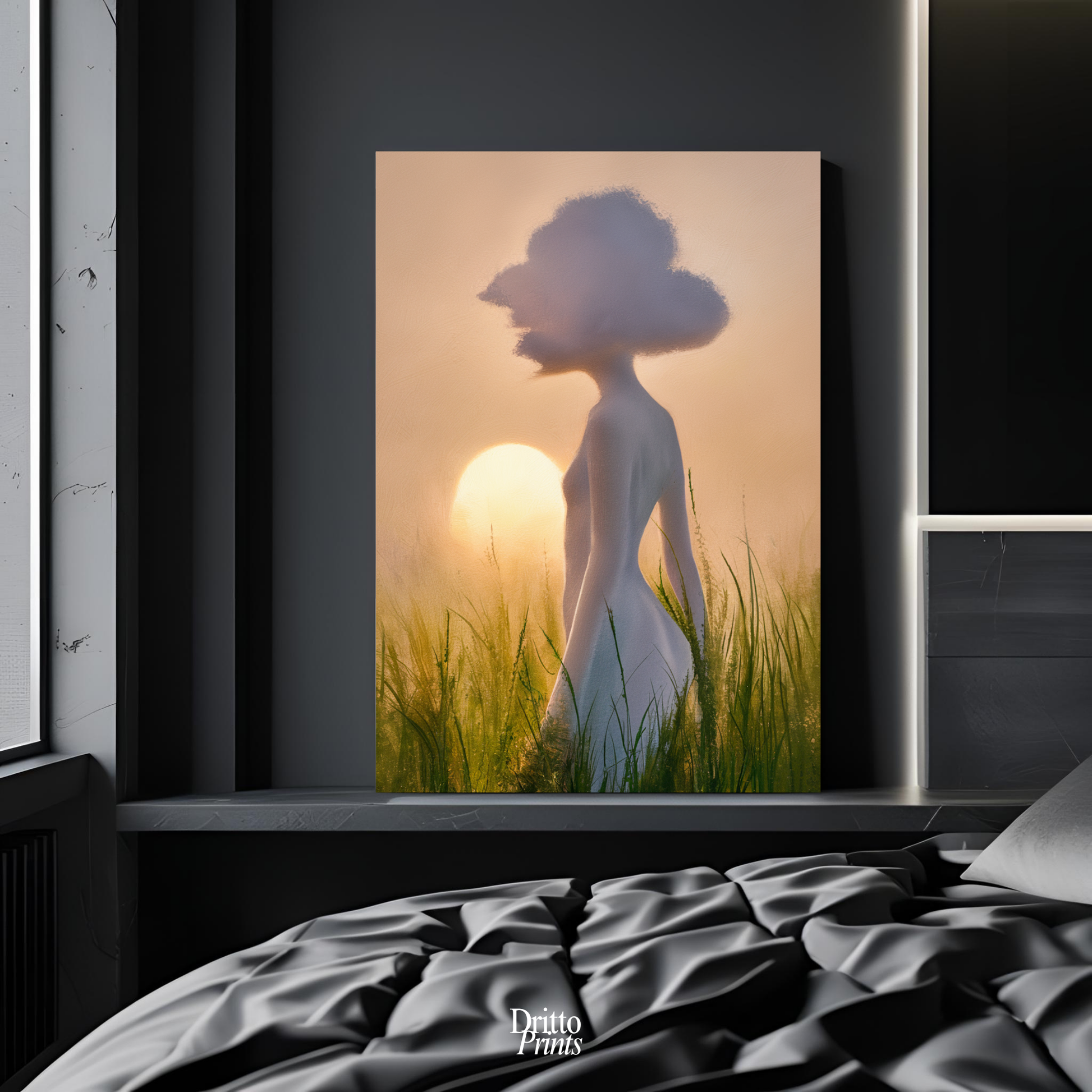 (PD9) Stillness in Bloom - Poster