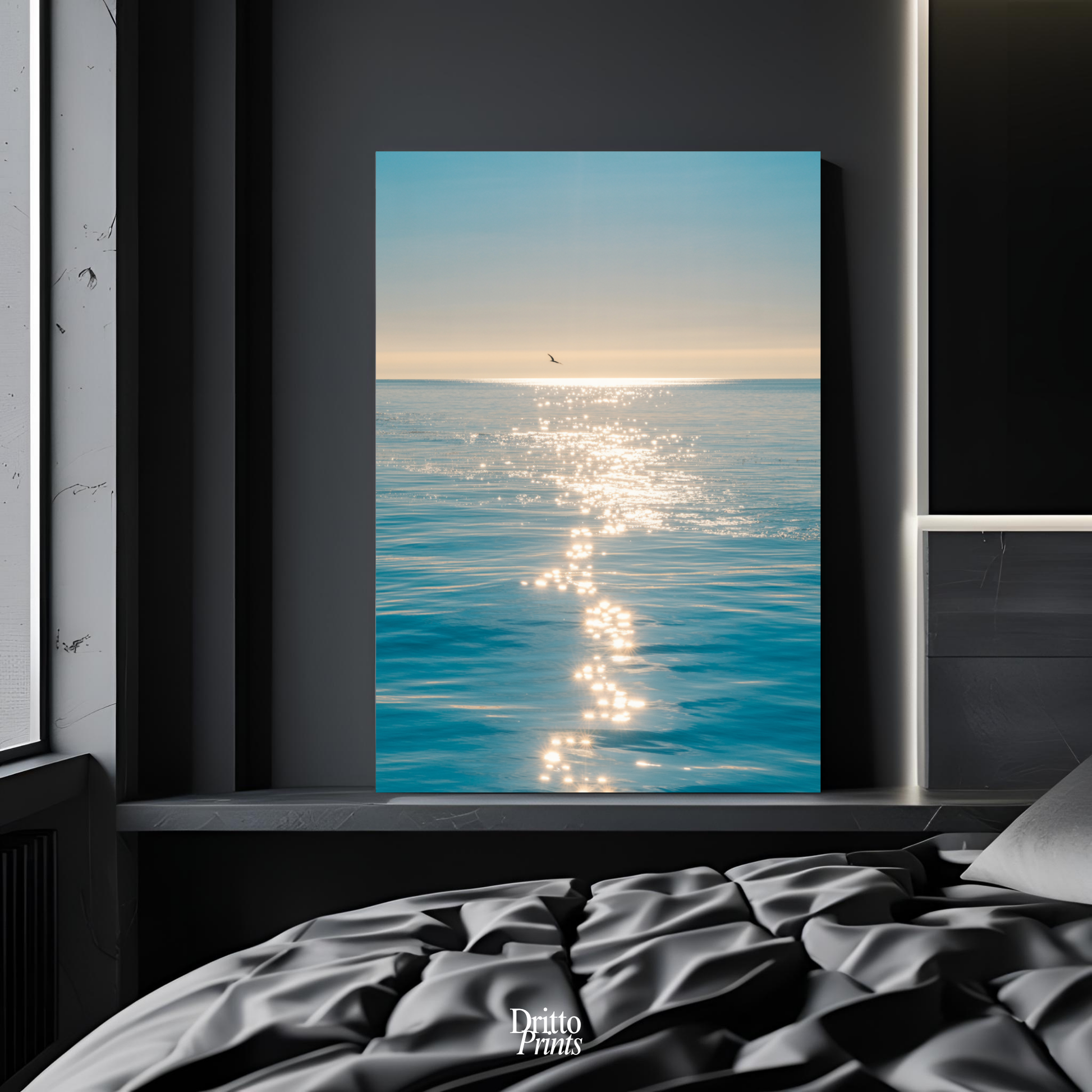 (PD12) A Moment at Sea - Poster