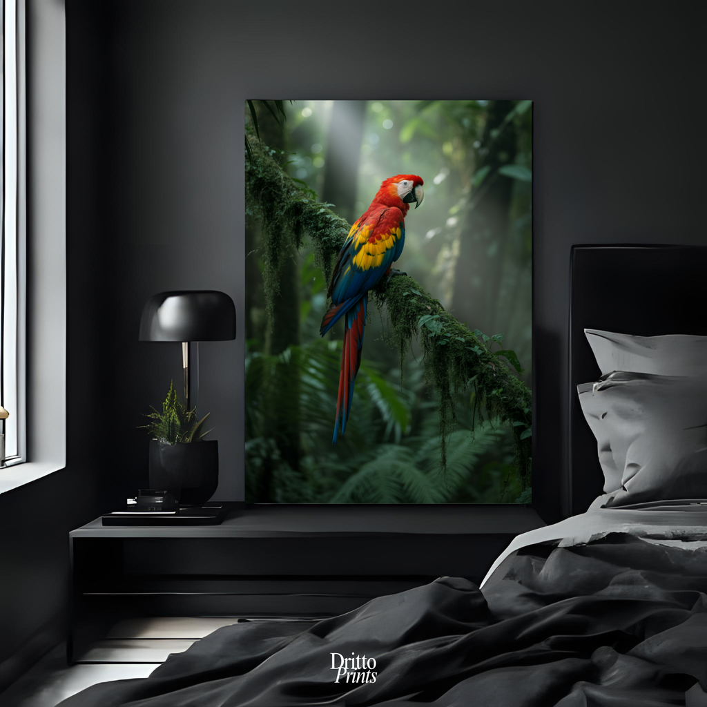 (CF1) Heart of the Rainforest - Framed canvas
