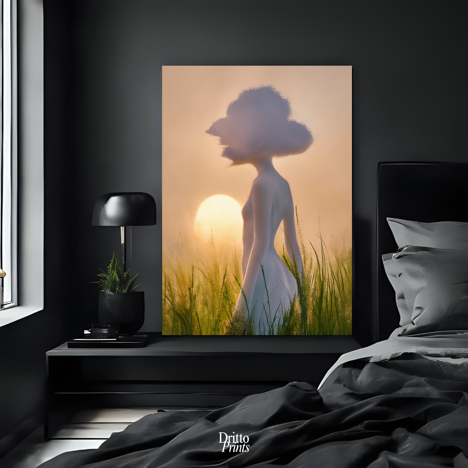 (PD9) Stillness in Bloom - Poster