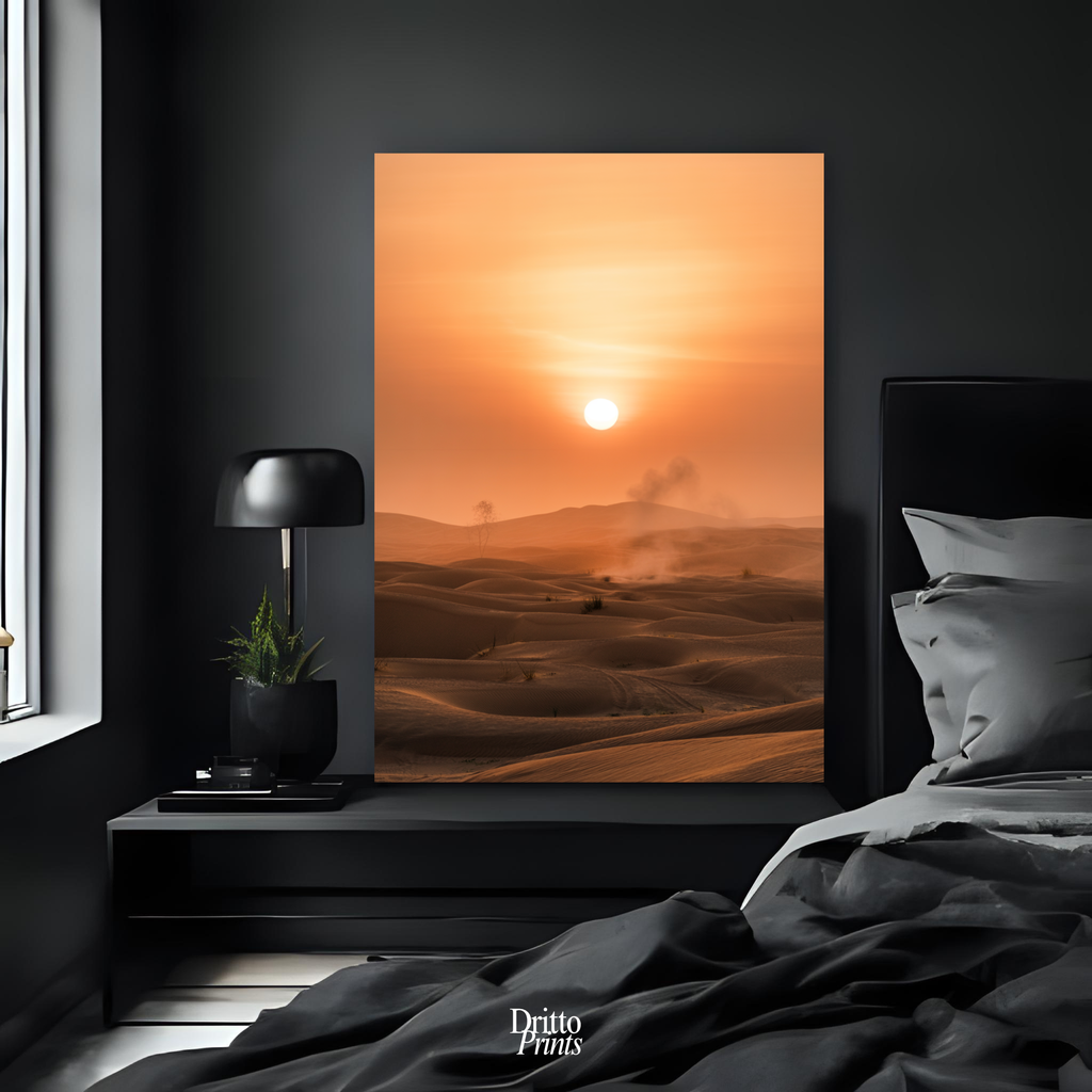 (PD18) Sunburnt Silence - Poster