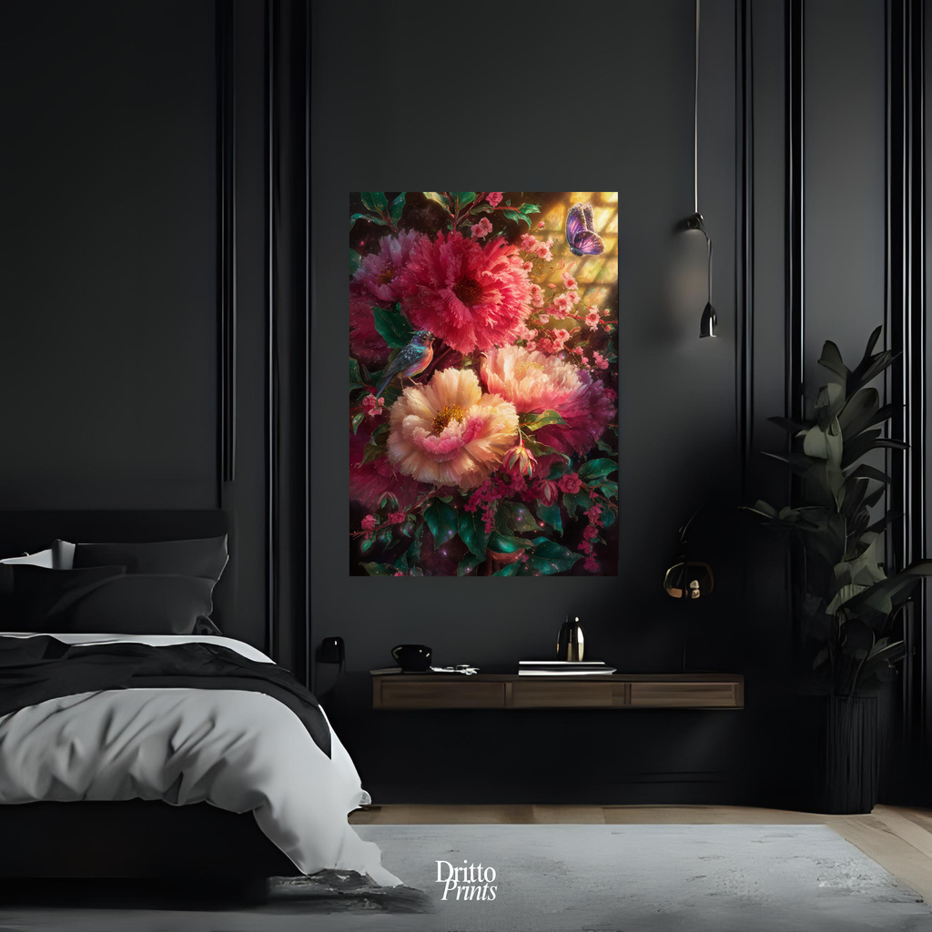 (CD6) Bouquet of Light - Canvas