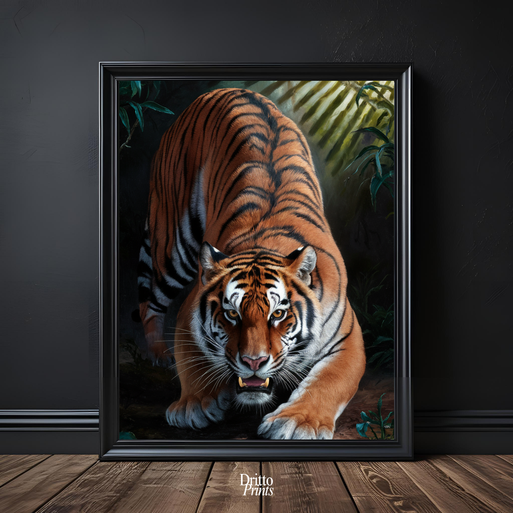 (FD11) Coiled Majesty - Framed matte paper poster