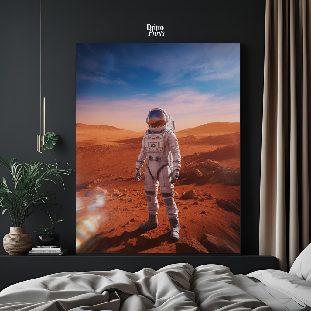 (PD22) Among Crimson Worlds - Poster