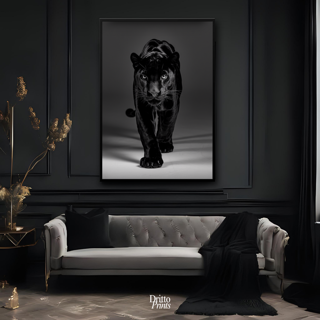 (FD7) Eyes of the Hunt - Framed matte paper poster