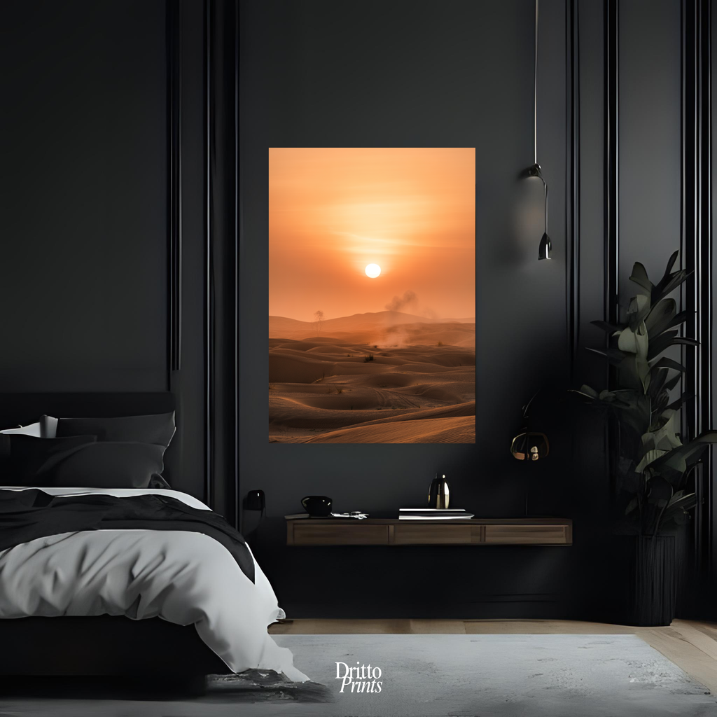 (PD18) Sunburnt Silence - Poster