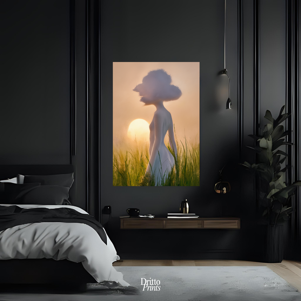 (PD9) Stillness in Bloom - Poster
