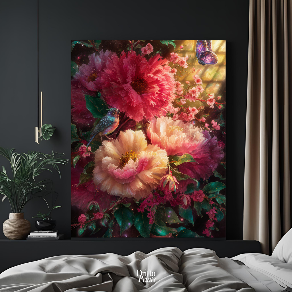(CD6) Bouquet of Light - Canvas