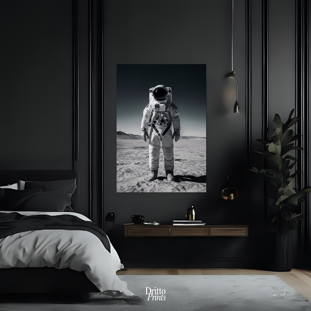 (PD17) Alone Beyond Earth - Poster