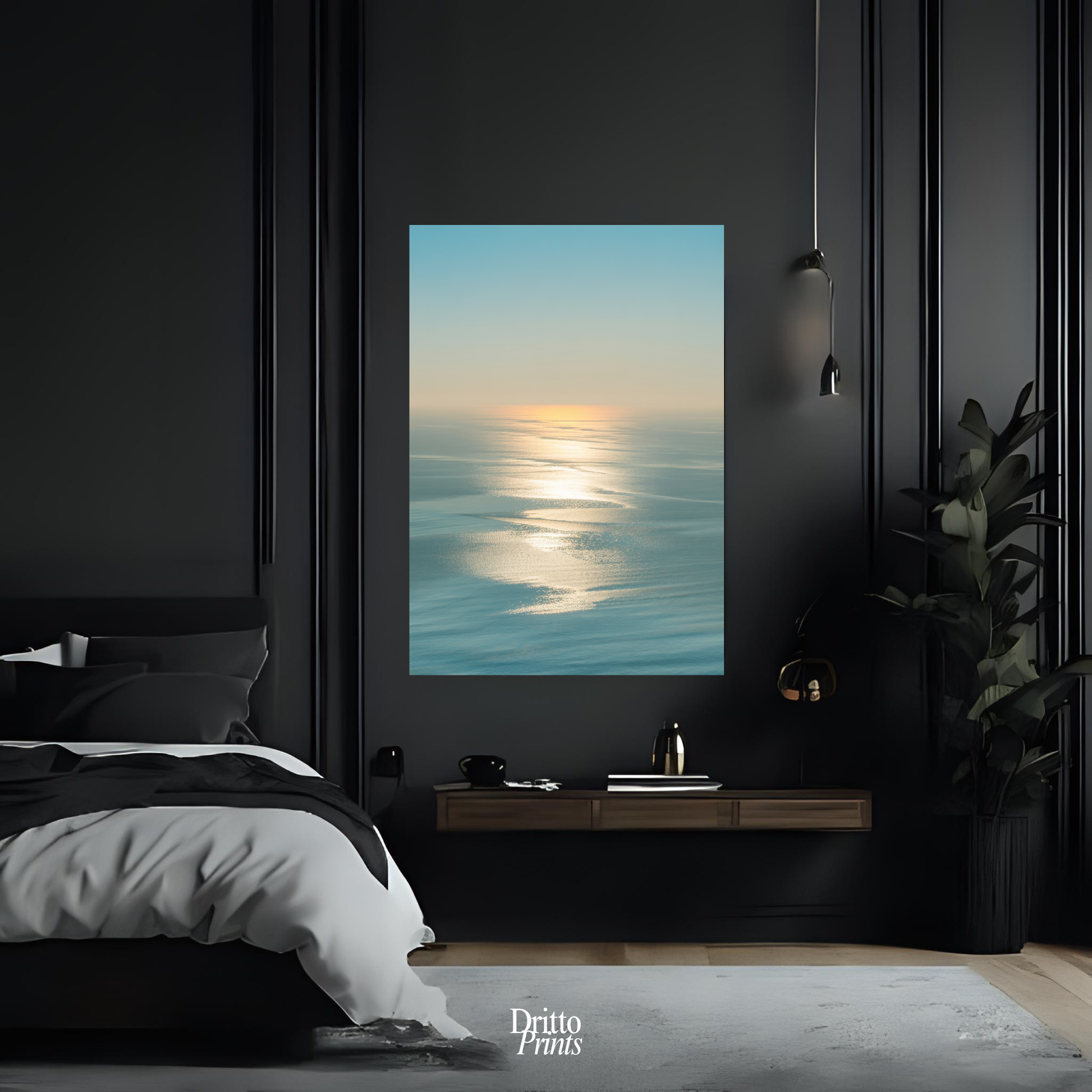 (CD3) Where Sky Meets Sea - Canvas