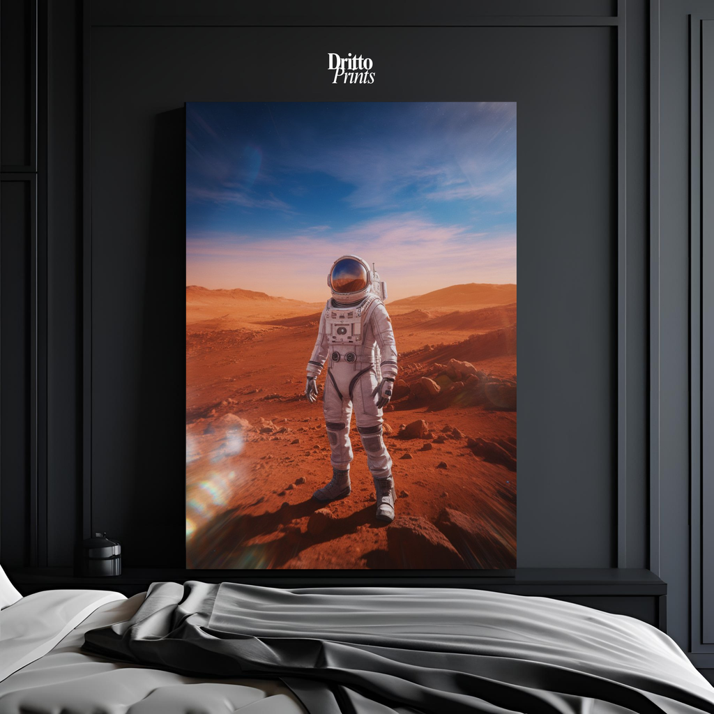 (PD22) Among Crimson Worlds - Poster