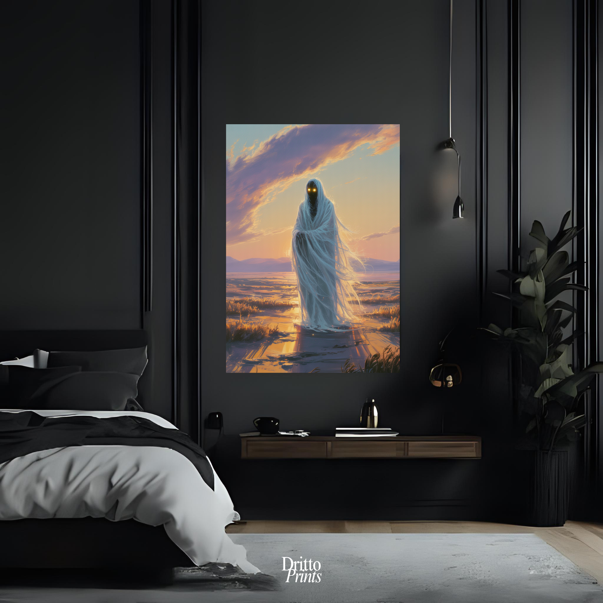 (PD10) Yellow Eyes in the Cosmos - Poster