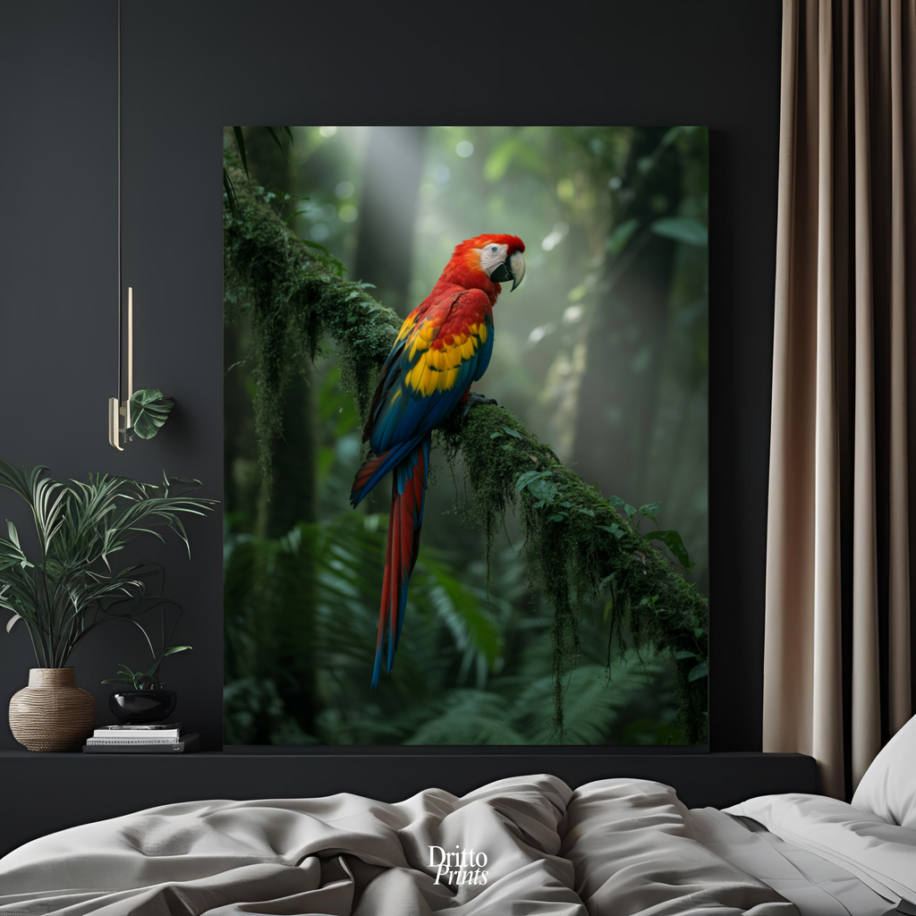 (CF1) Heart of the Rainforest - Framed canvas