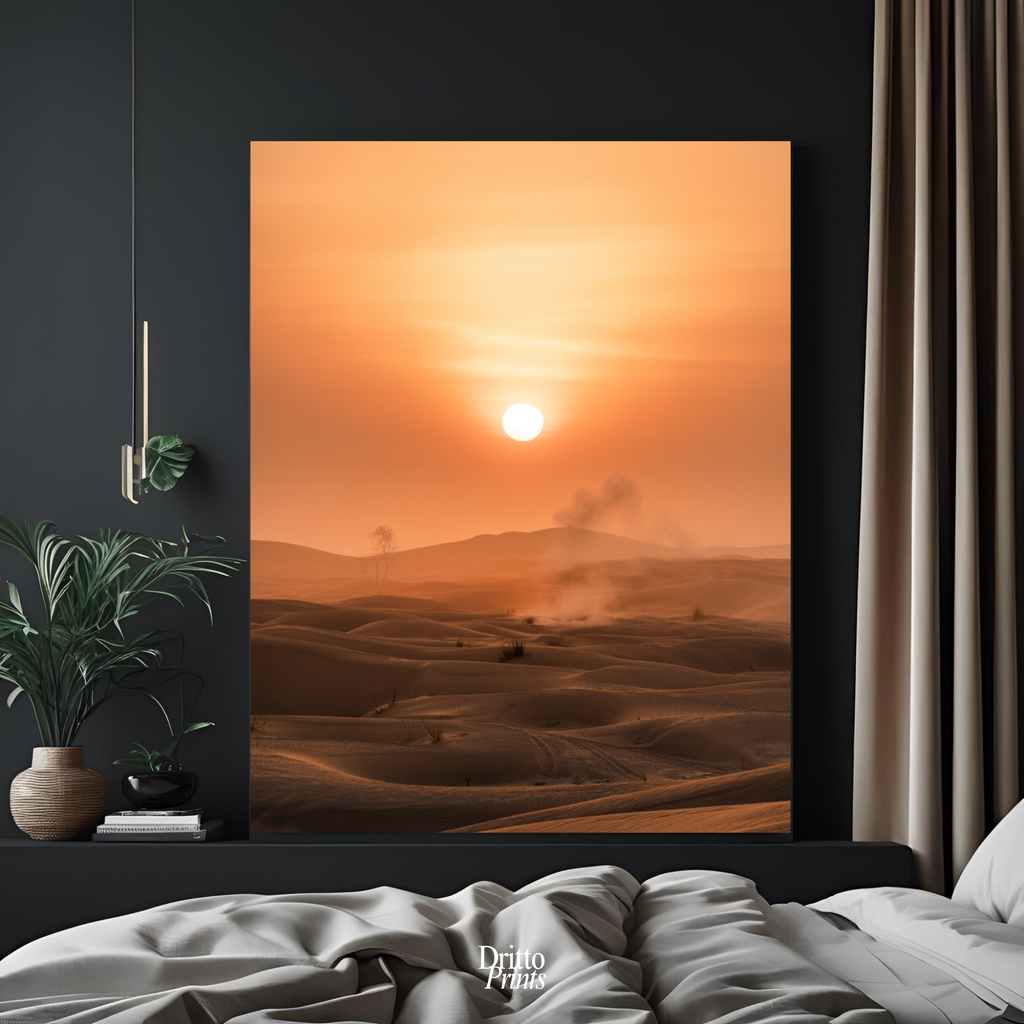 (PD18) Sunburnt Silence - Poster