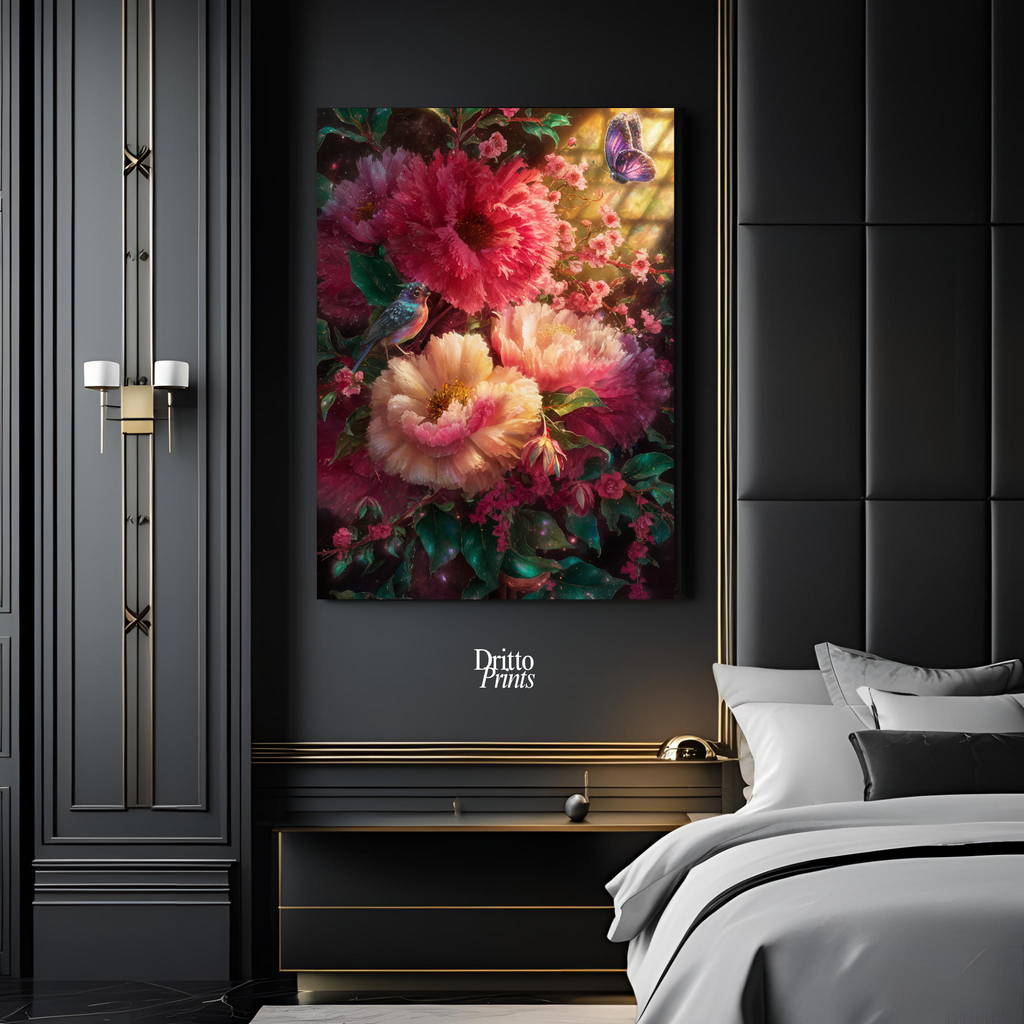 (CD6) Bouquet of Light - Canvas