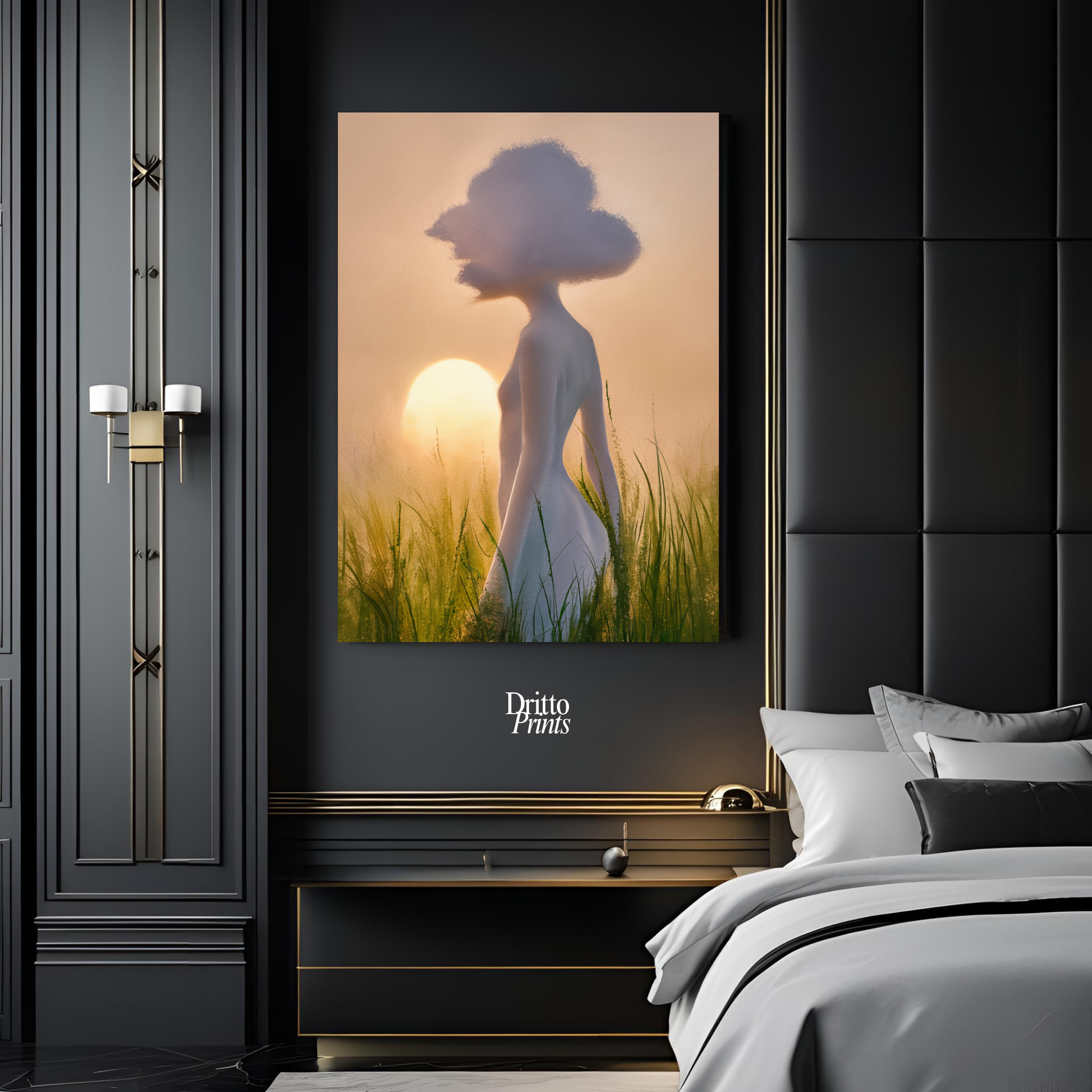 (PD9) Stillness in Bloom - Poster