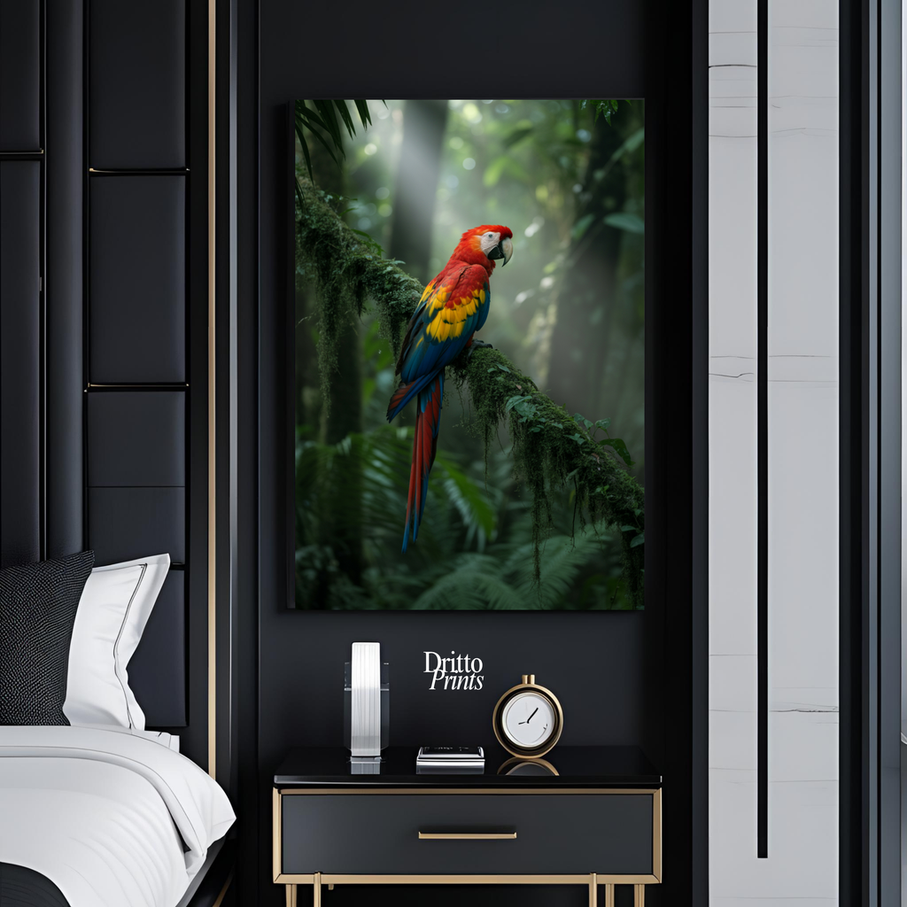(CF1) Heart of the Rainforest - Framed canvas