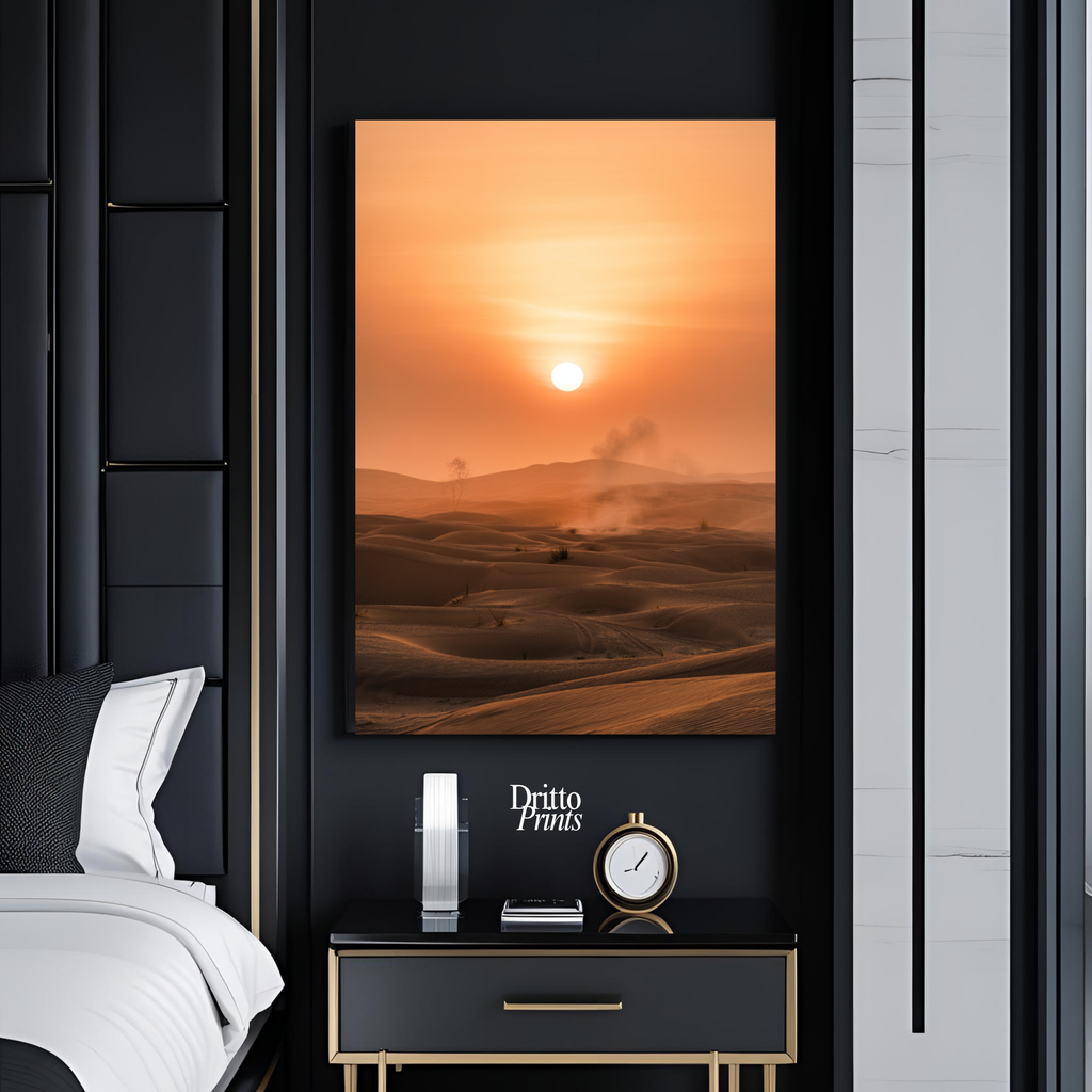 (PD18) Sunburnt Silence - Poster
