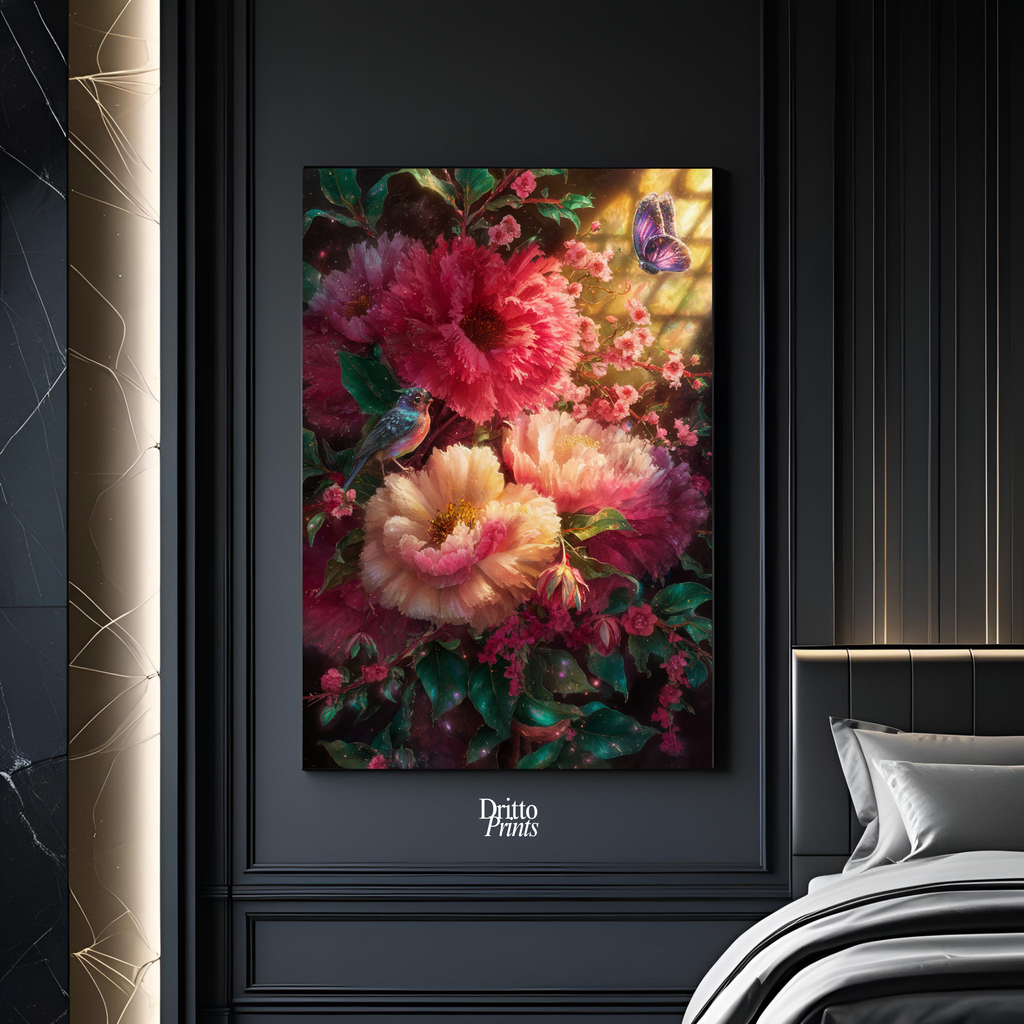 (CD6) Bouquet of Light - Canvas