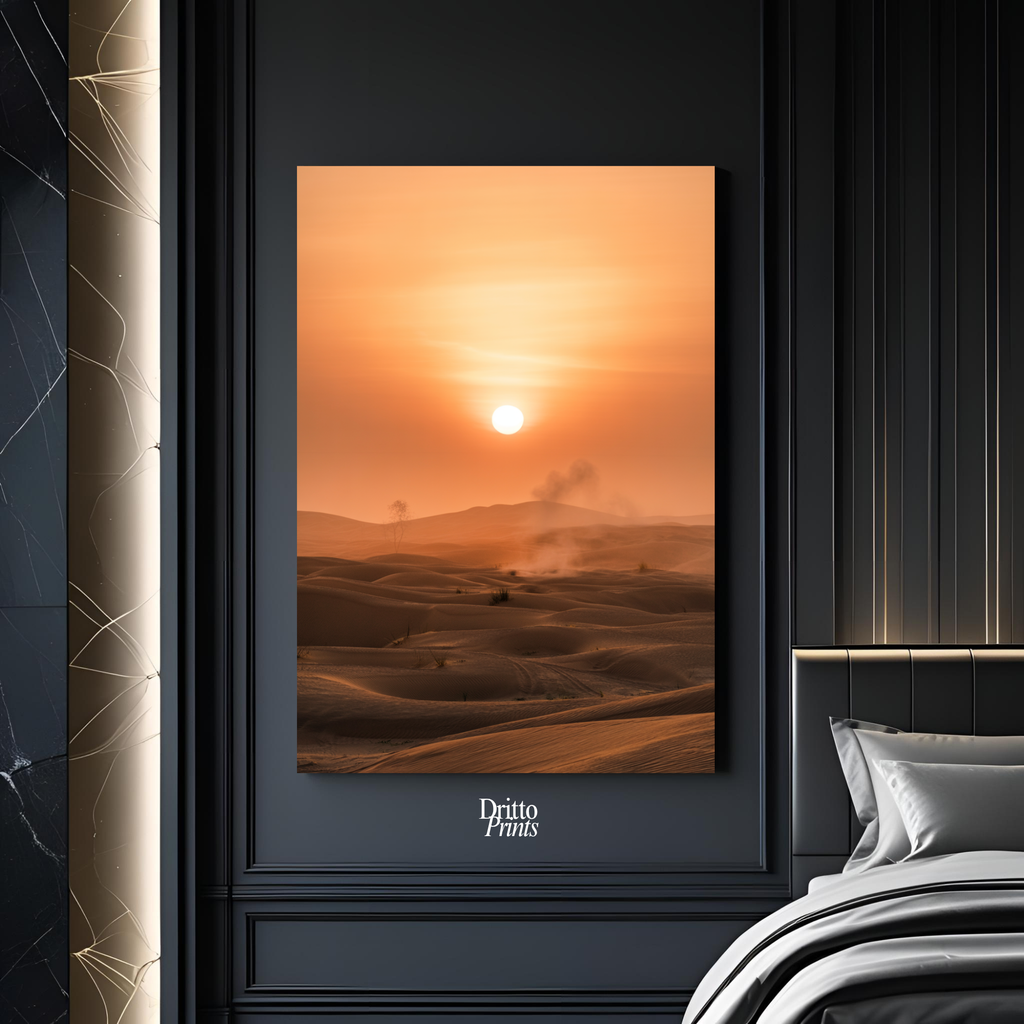 (PD18) Sunburnt Silence - Poster