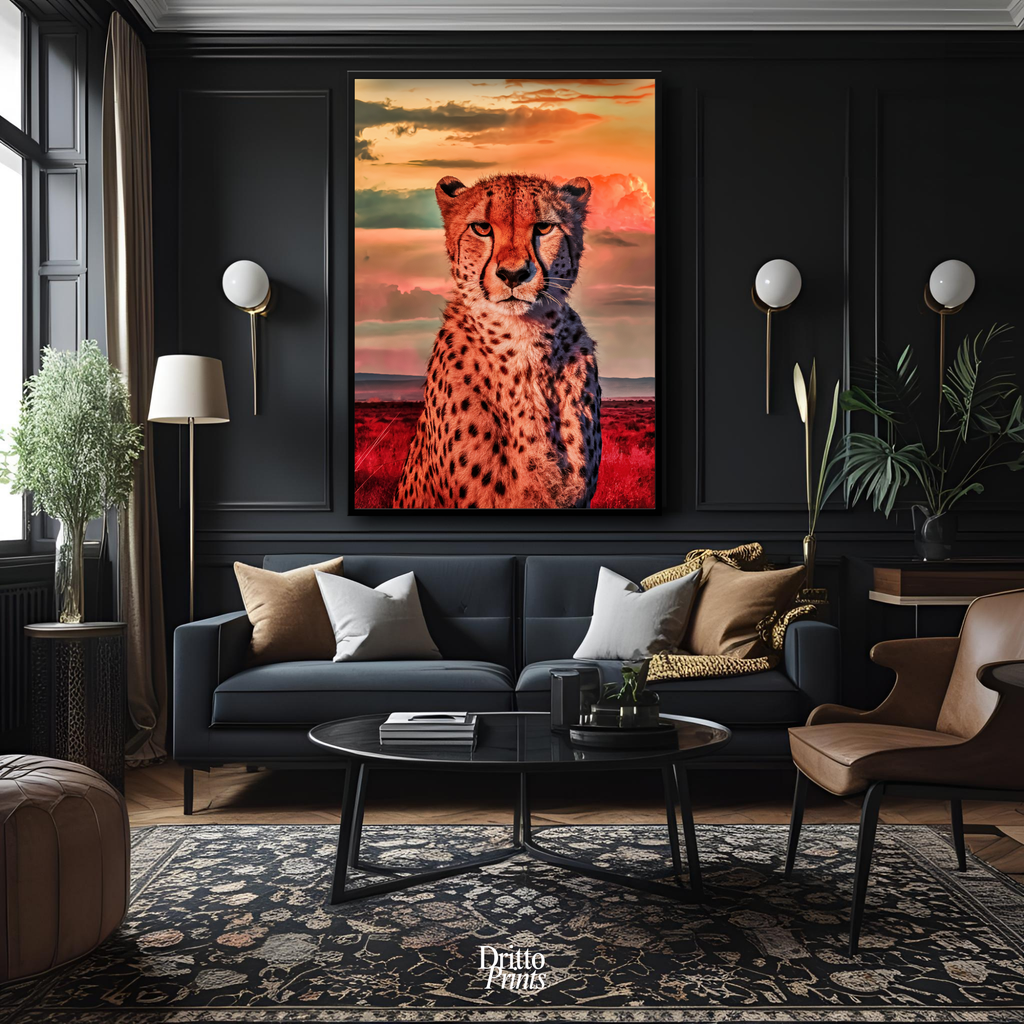 (FD12) Speed & Sky - Framed matte paper poster