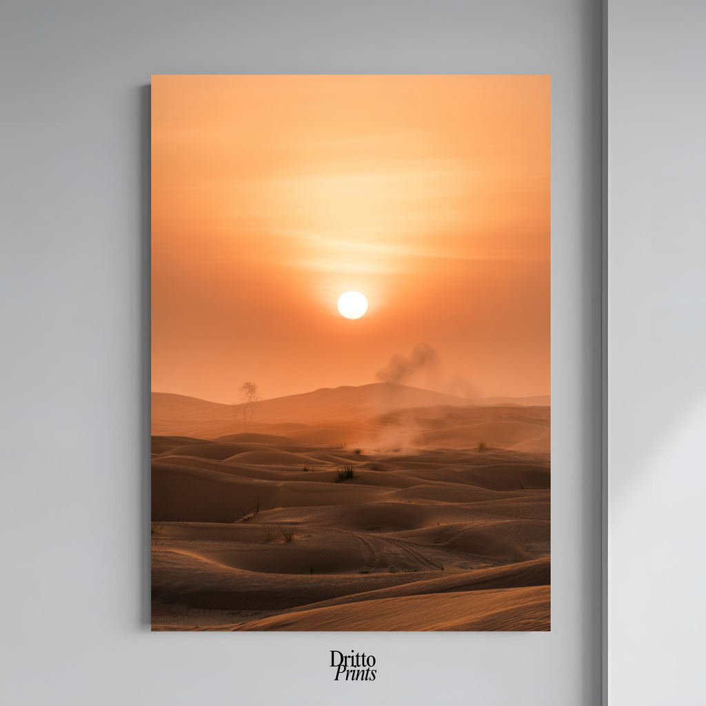 (PD18) Sunburnt Silence - Poster