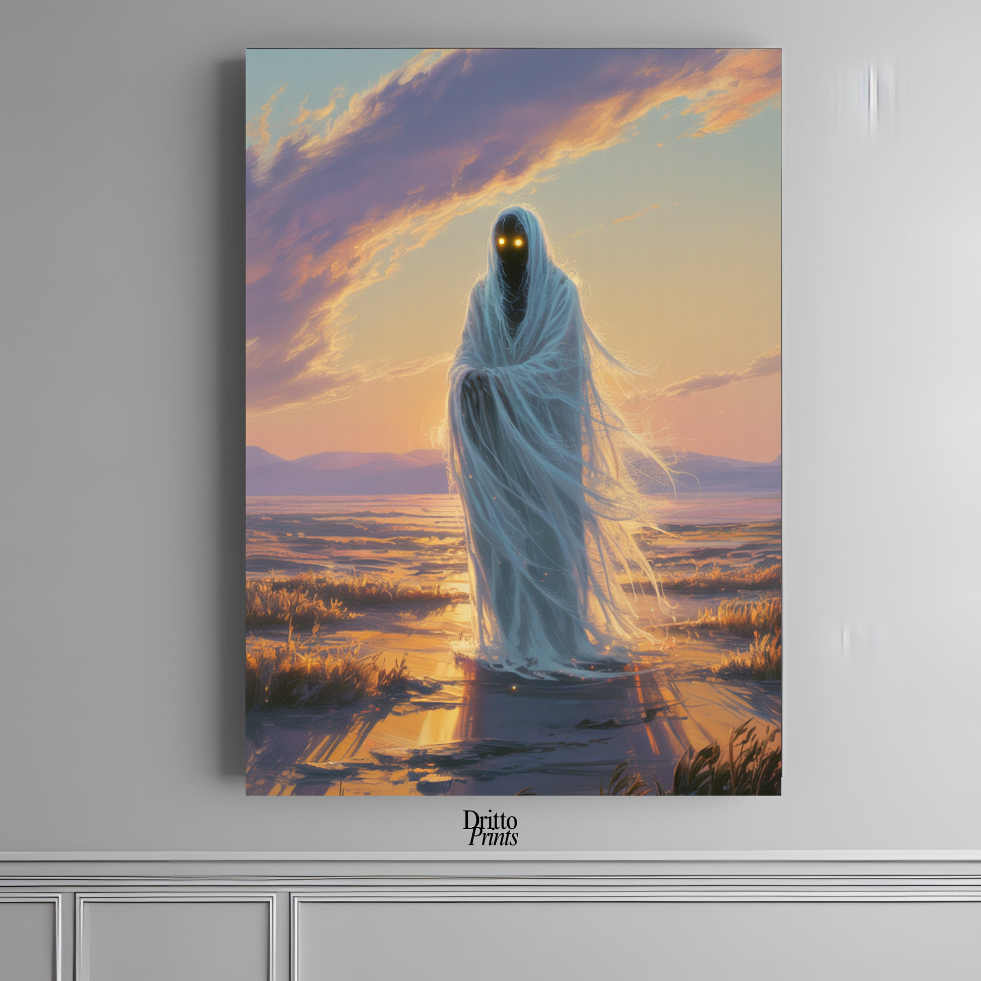 (PD10) Yellow Eyes in the Cosmos - Poster