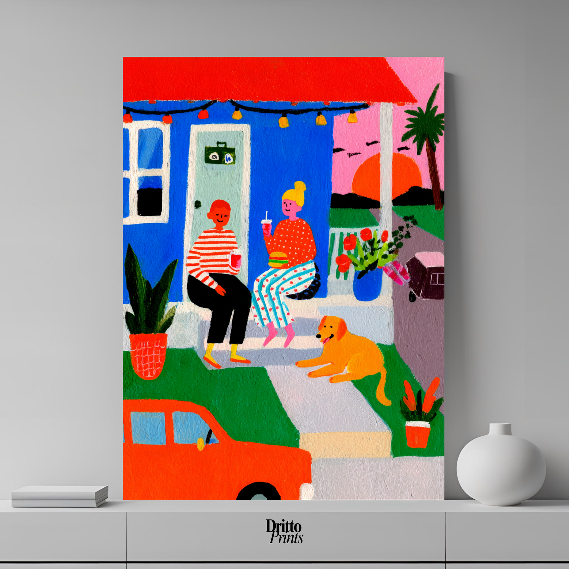 (PD43) Summer Evenings 1984 - Poster