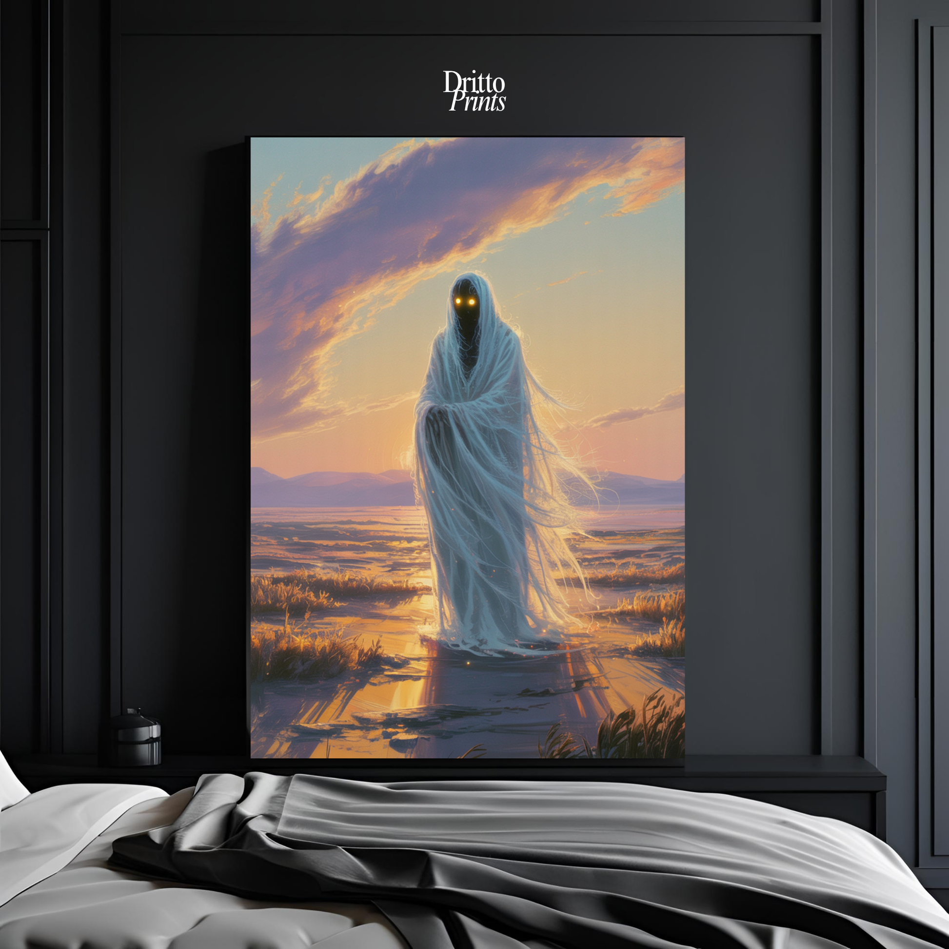 (PD10) Yellow Eyes in the Cosmos - Poster