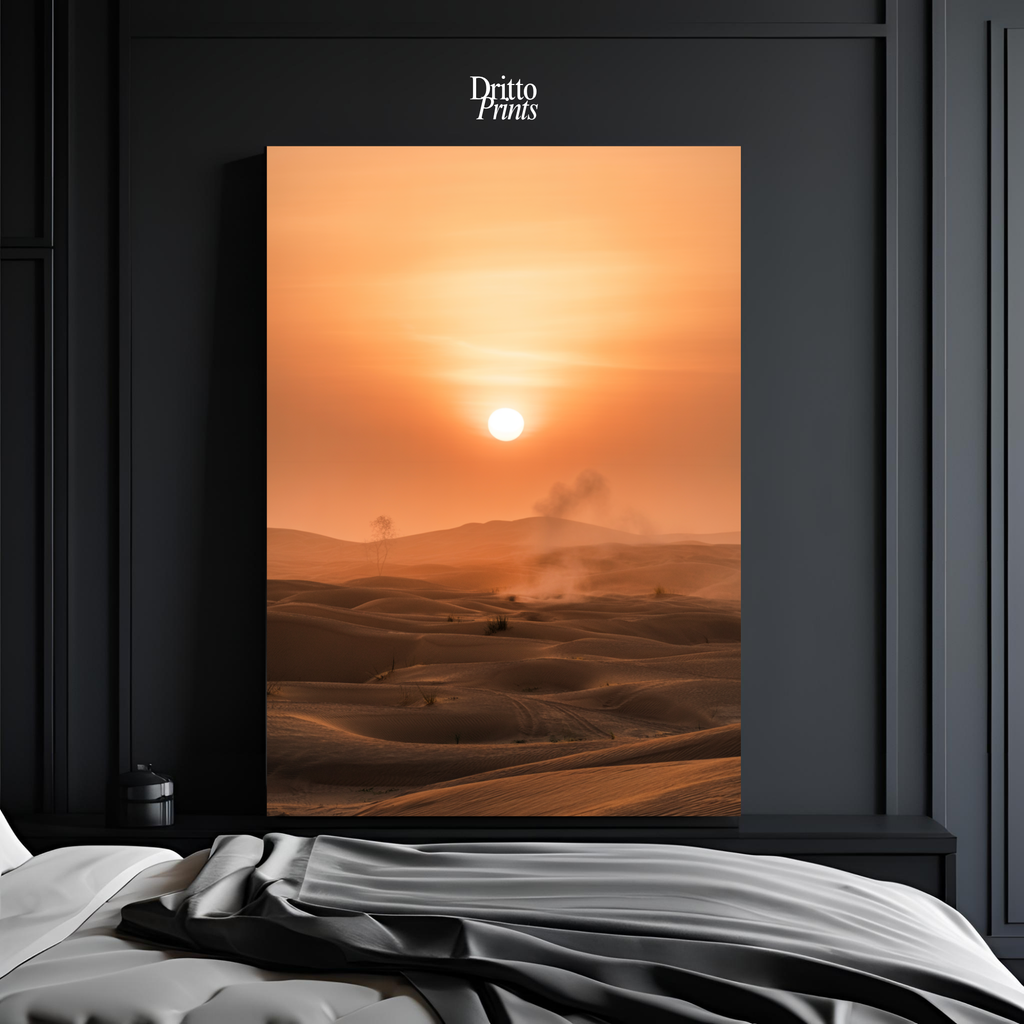 (PD18) Sunburnt Silence - Poster