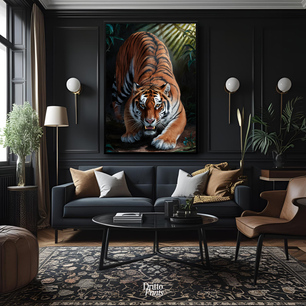 (FD11) Coiled Majesty - Framed matte paper poster