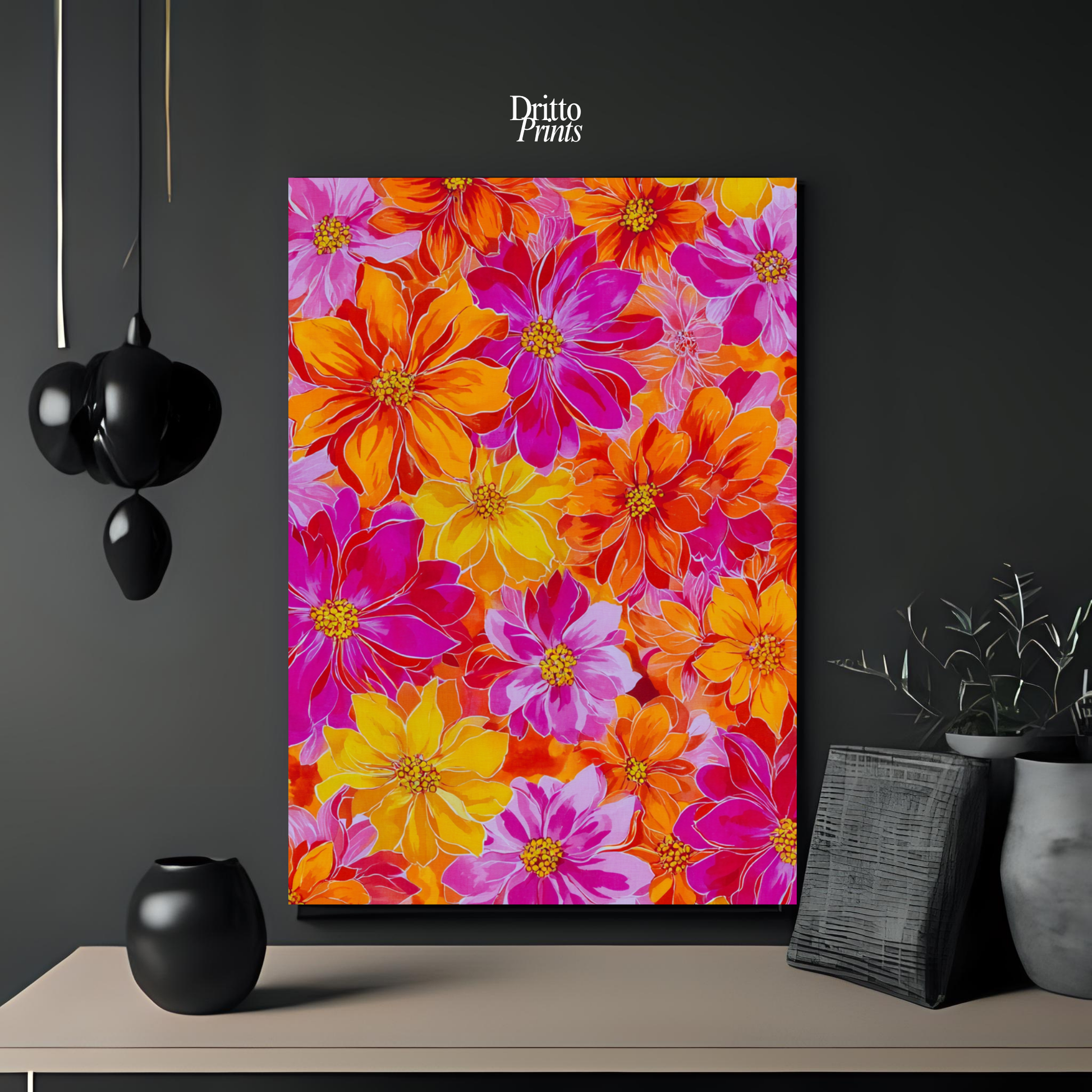 (CD8) Groove Garden - Canvas