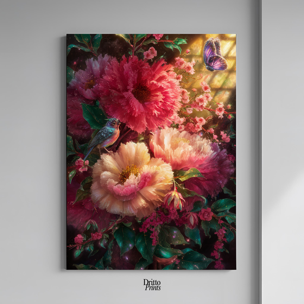 (CD6) Bouquet of Light - Canvas