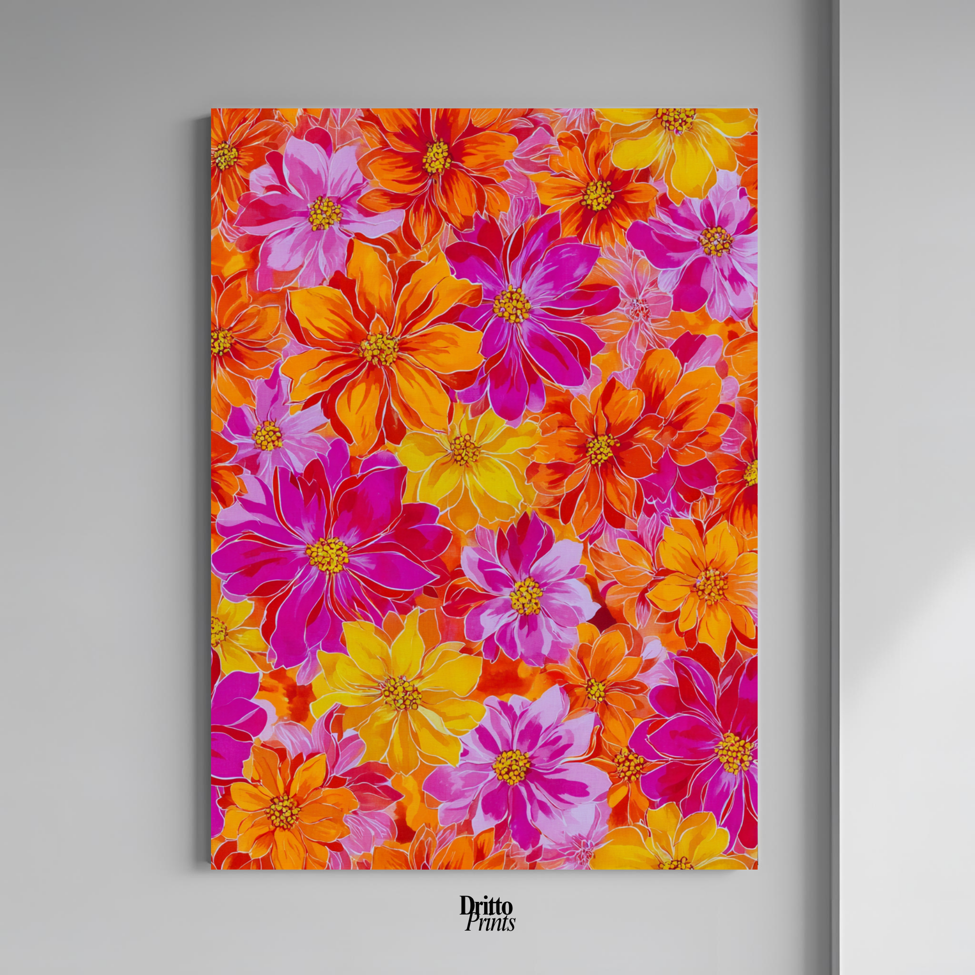 (CD8) Groove Garden - Canvas